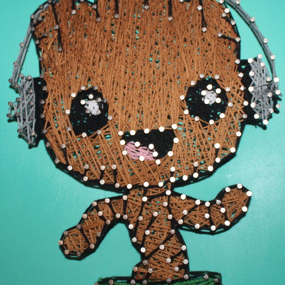 Baby Groot String Art